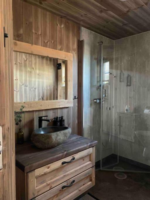 Cosy Cabin Between Lake And Mountain Treungen Exterior foto