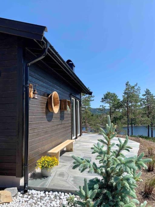 Cosy Cabin Between Lake And Mountain Treungen Exterior foto