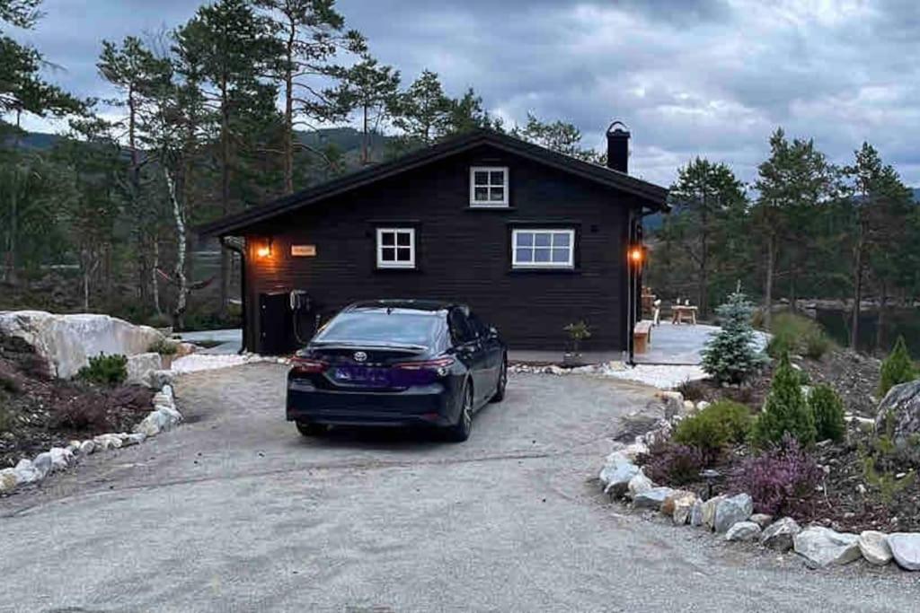 Cosy Cabin Between Lake And Mountain Treungen Exterior foto